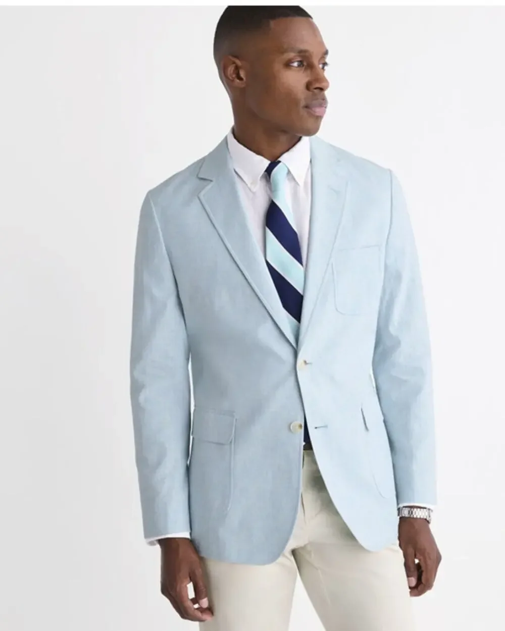 Vineyard Vines Houndstooth Vos Sport Coat Size 40R NWT - Sea Splash